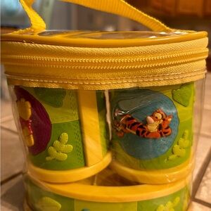 Disney Home “Pooh Collection” 3 Piece Bathroom Acc. Factory Sealed From Kmart￼